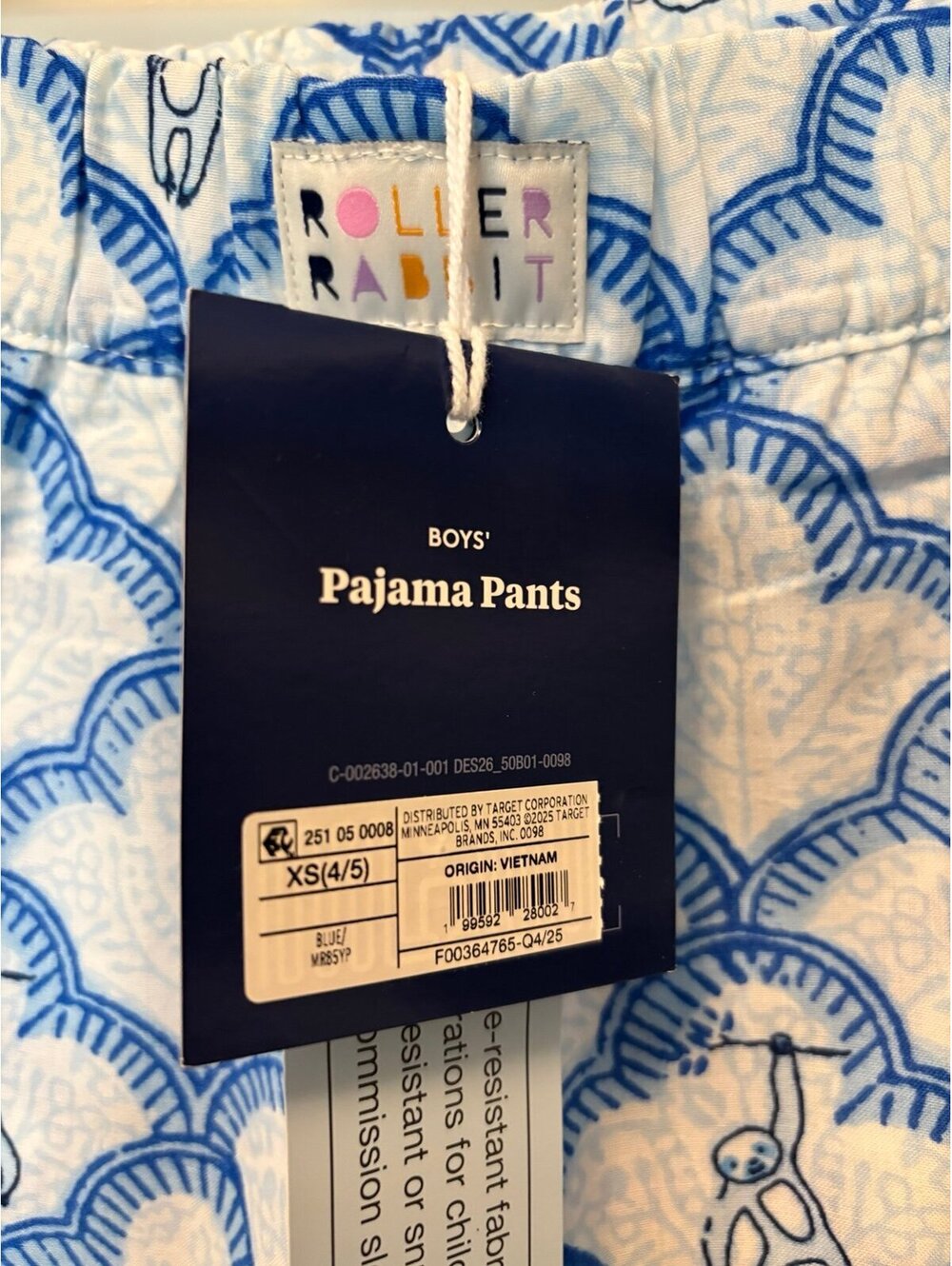 Roller Rabbit Pajama Pants - Picture 2 of 5